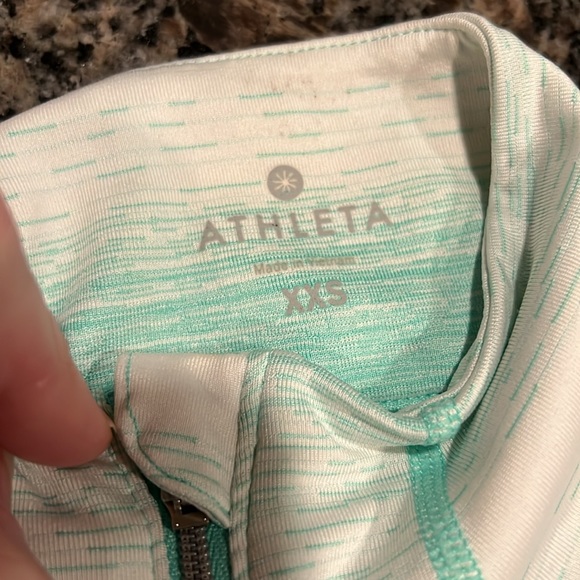Athleta Half Zip Pullover, size XXS - Picture 5 of 5